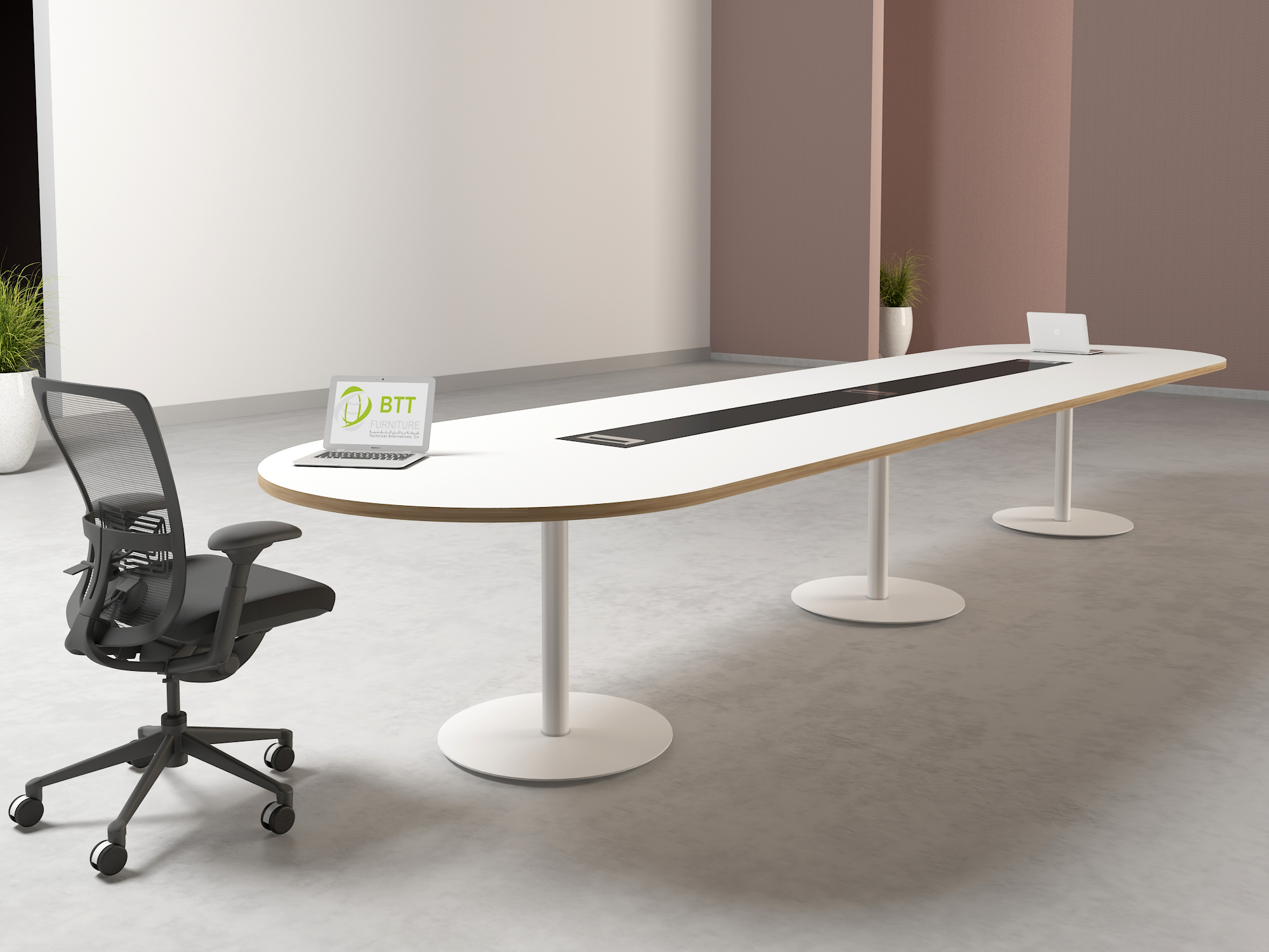 LANA Series Cylindrical Meeting Table